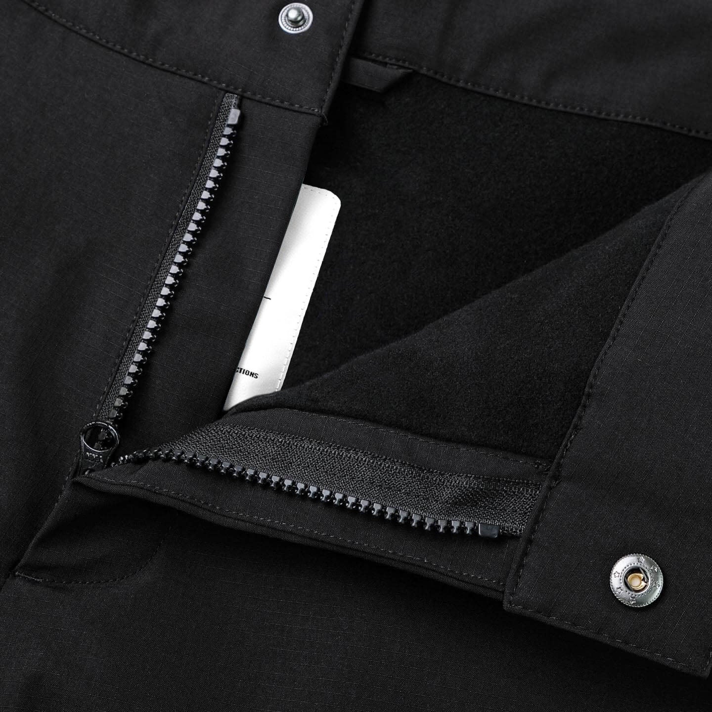 06' CARGO SNOWPANT - BLACK RIPSTOP - Image 4