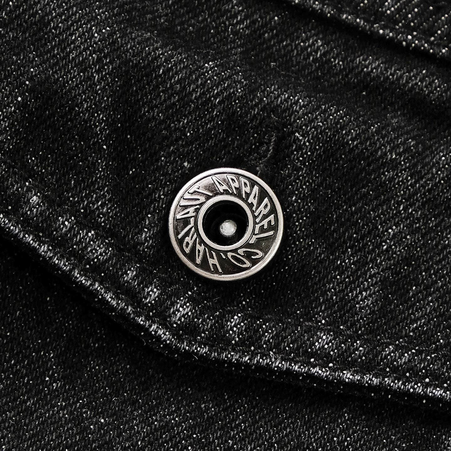 DENIM 13.5OZ JACKET - WASHED BLACK - Image 5