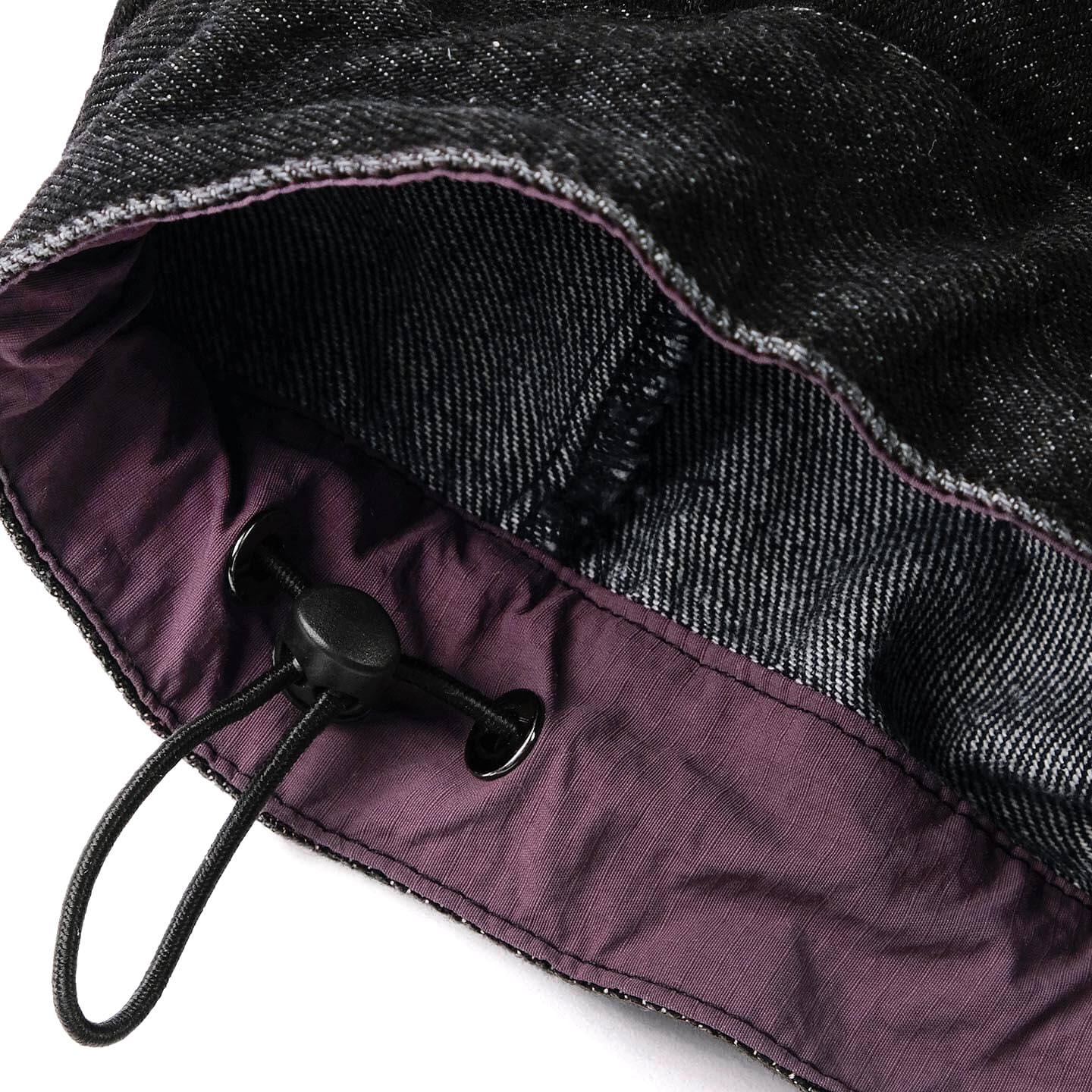 DENIM 13.5OZ JACKET - WASHED BLACK - Image 7