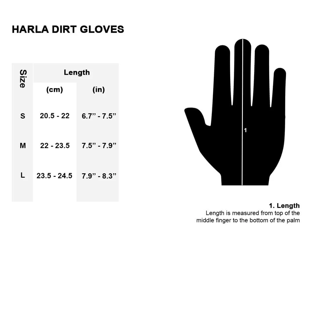 HARLA DIRT GLOVES - BRAZIL - Image 4