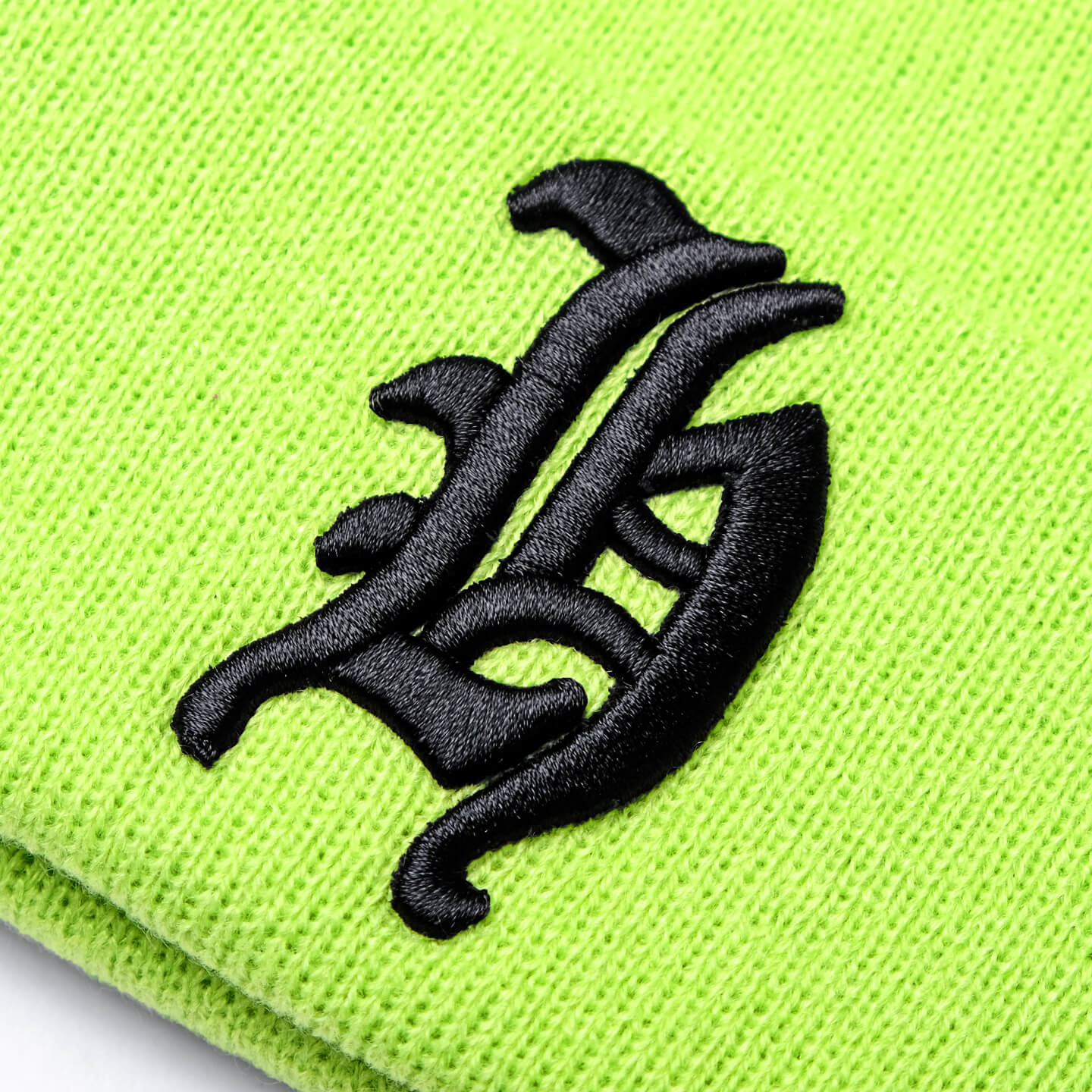OLD ENG BEANIE - SAFETY GREEN - Image 3