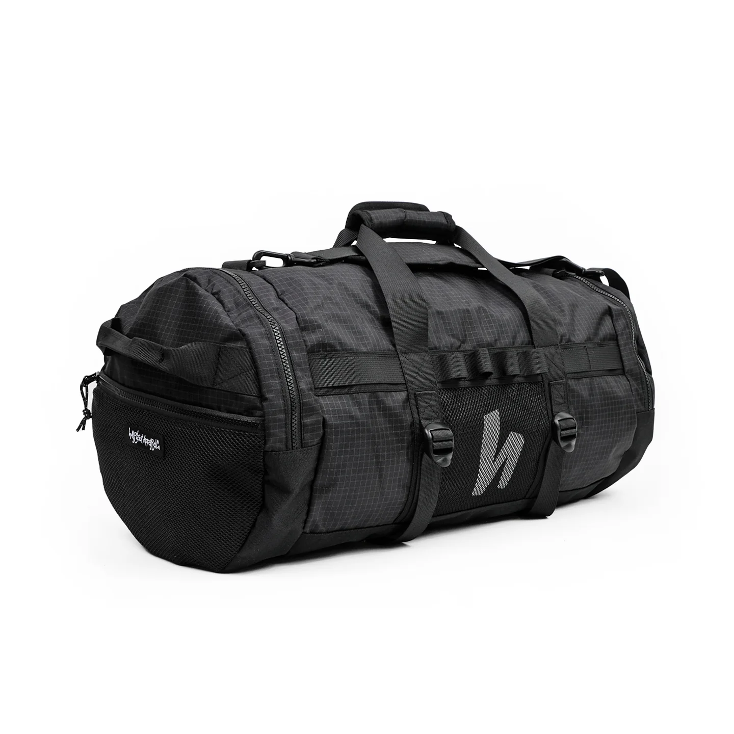 RIPSTOP 40L DUFFLE BAG - BLACK - Image 3