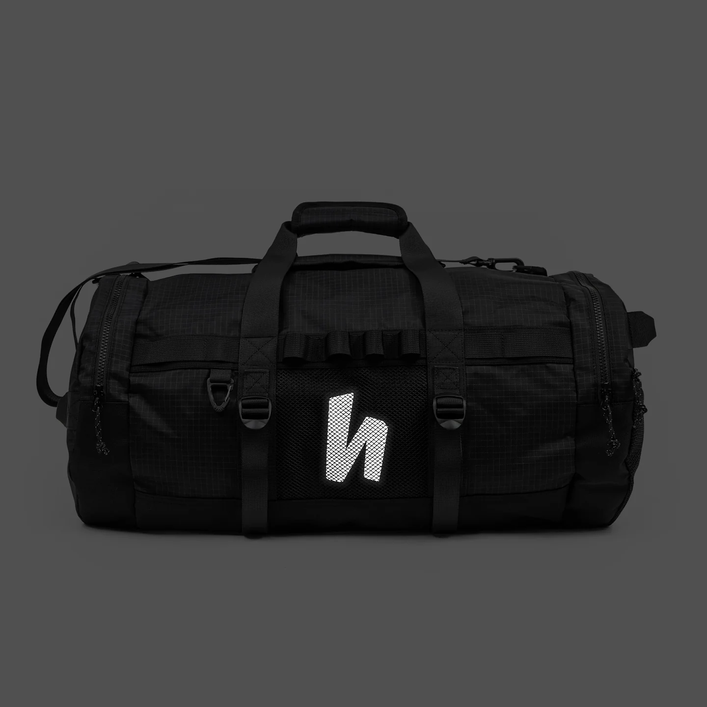 RIPSTOP 40L DUFFLE BAG - BLACK - Image 4