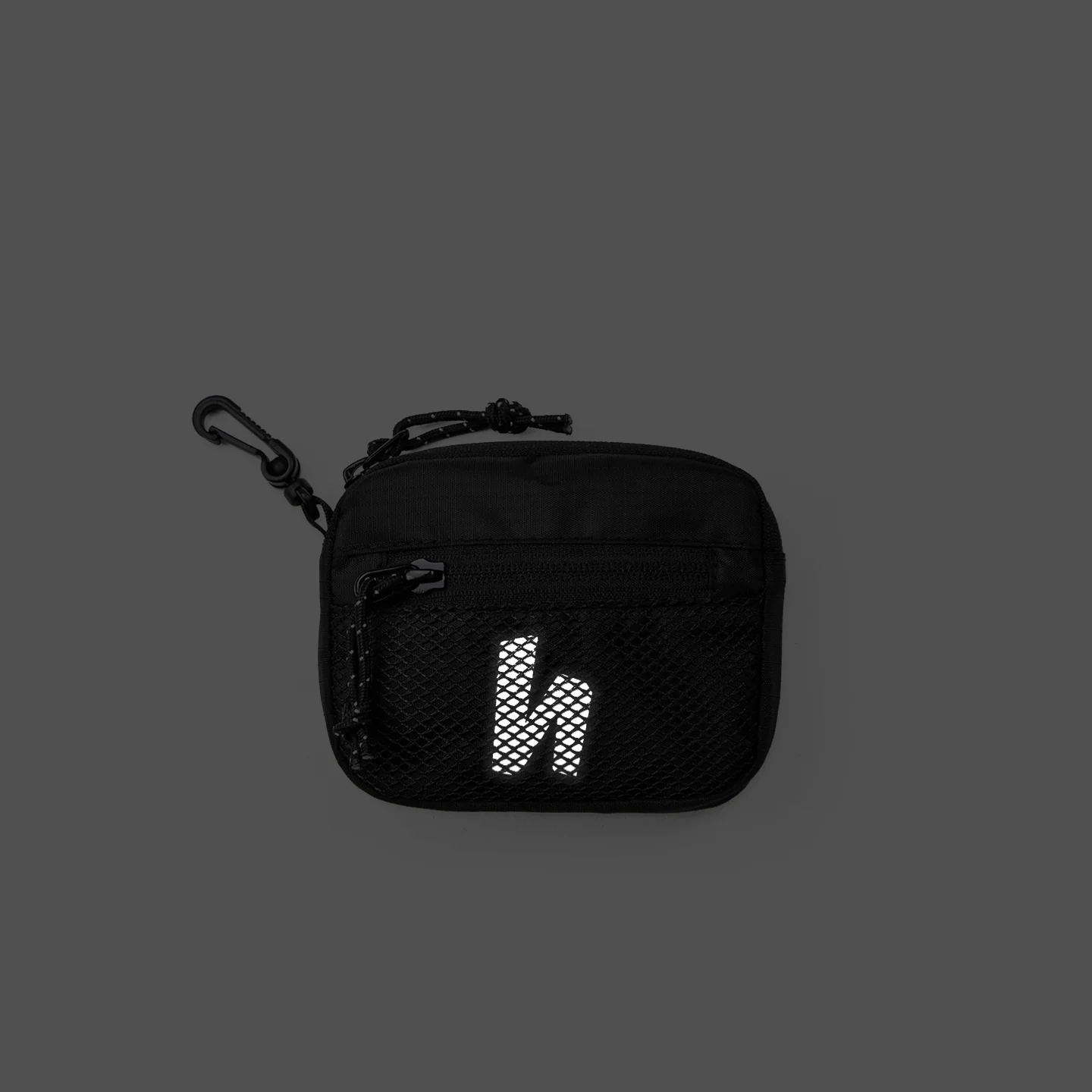 RIPSTOP ZIP POUCH - BLACK - Image 3