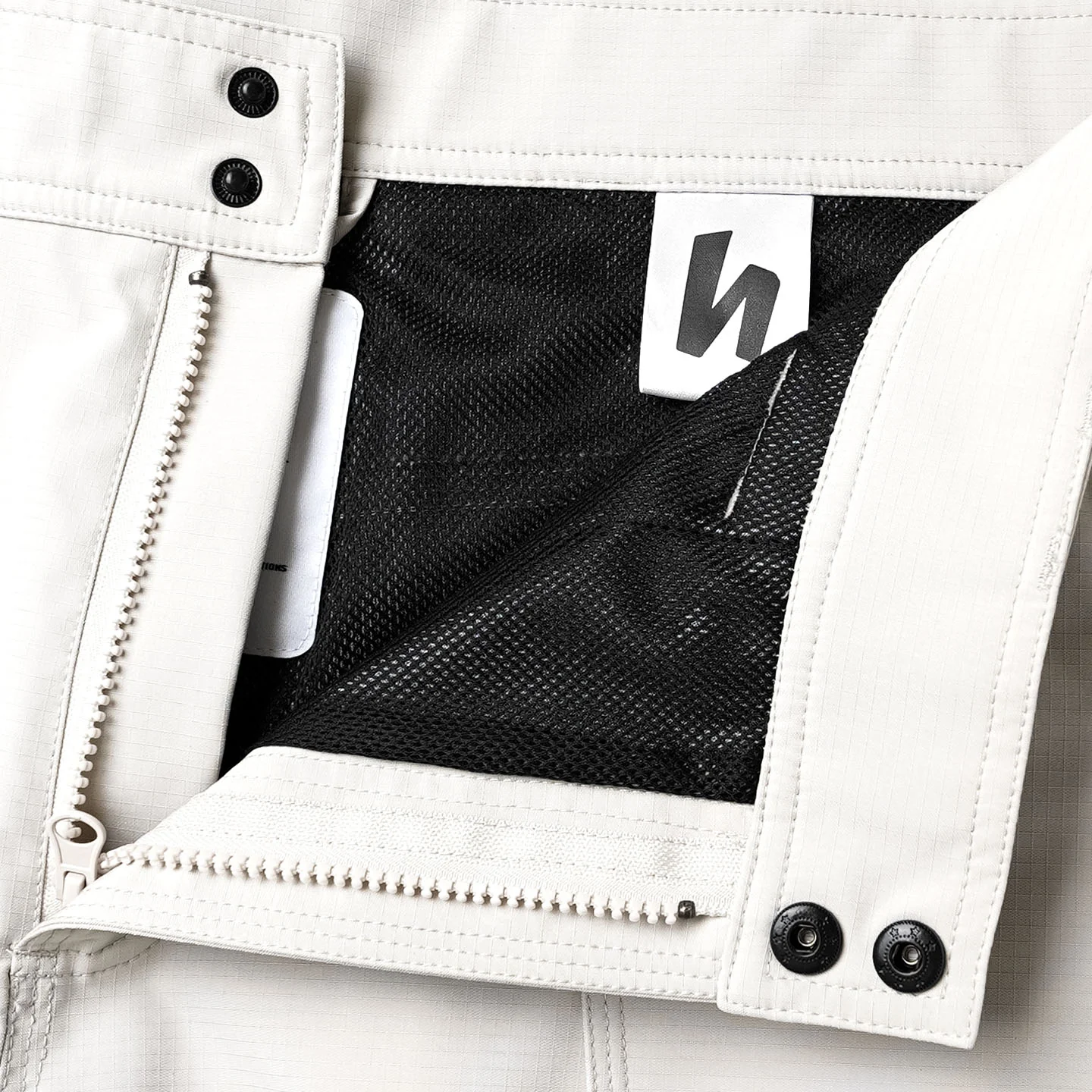 SHADOW GRID SNOWPANT - STONE - Image 4