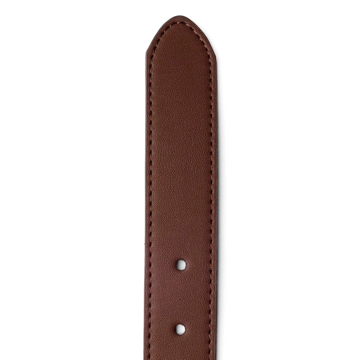 SPIRAL STUDDED BELT - BROWN - Image 3