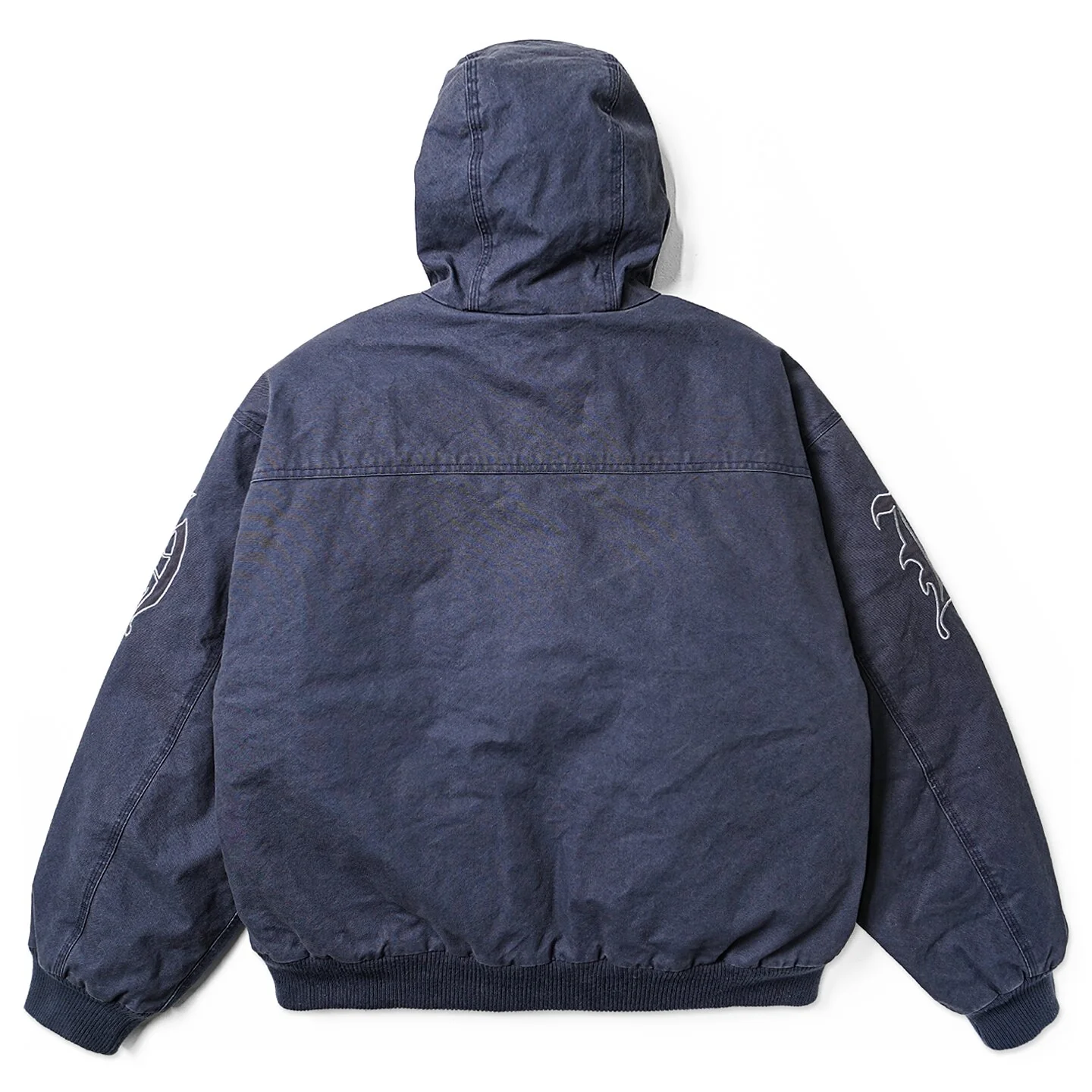 STUDDED CANVAS JACKET - NAVY - Image 3