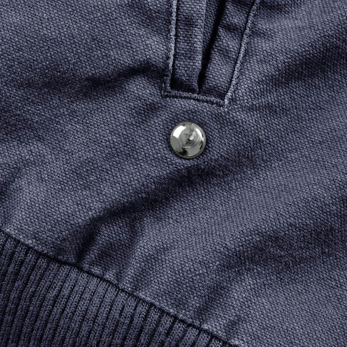 STUDDED CANVAS JACKET - NAVY - Image 7